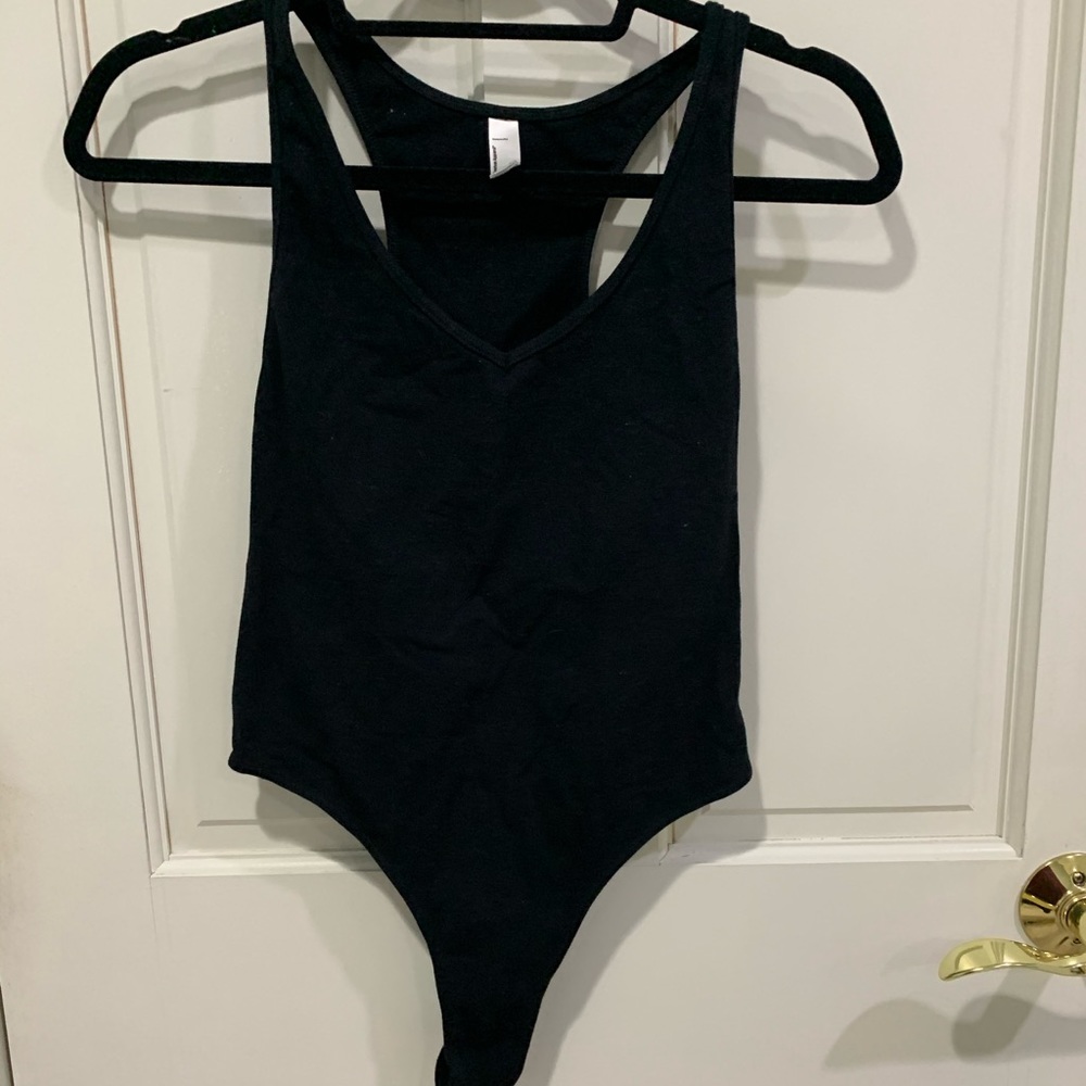 American Apparel Black Bodysuit